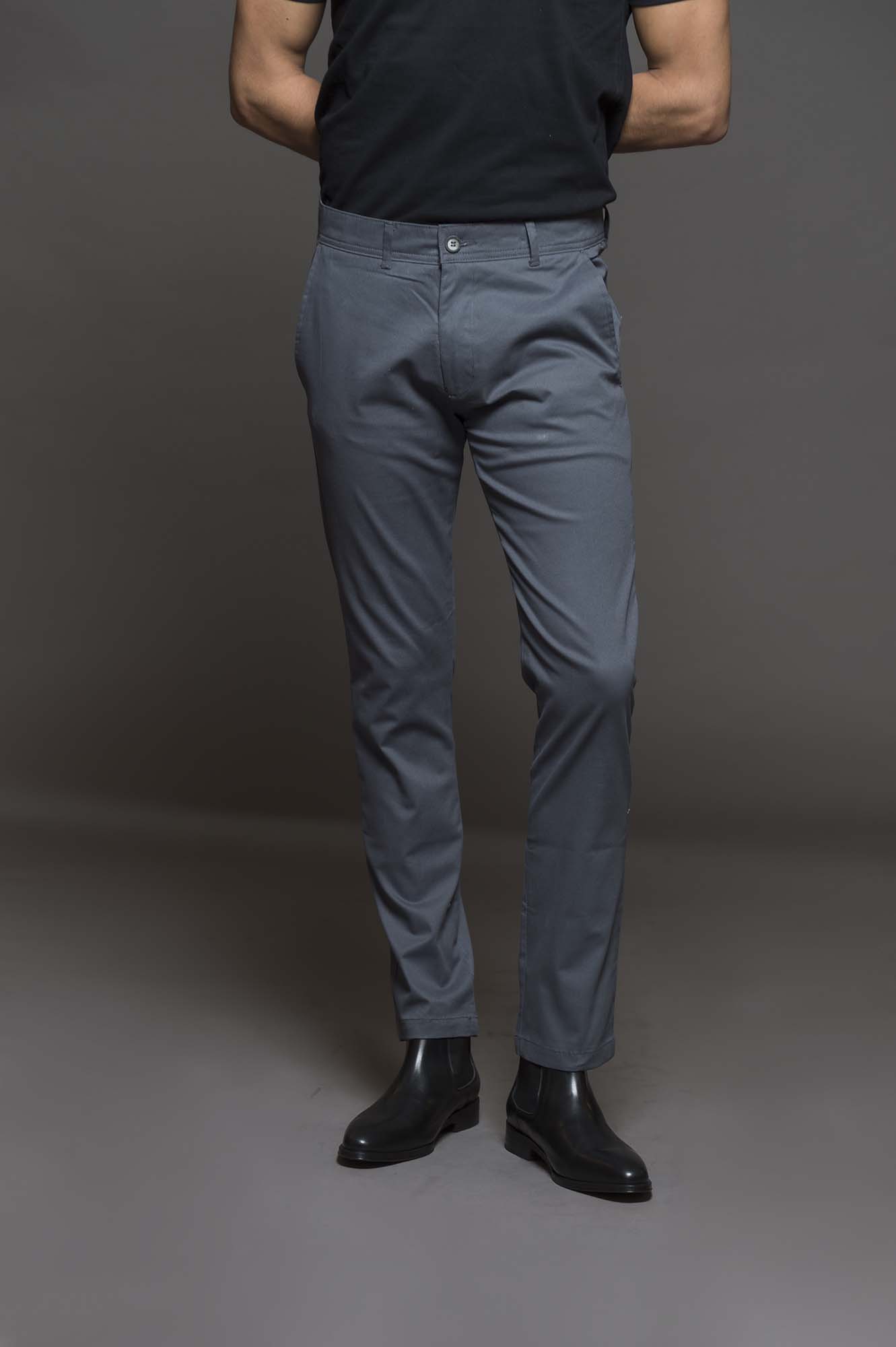 3304GT - BORG DENIMWEAR REGULAR FIT GRIS TOPO